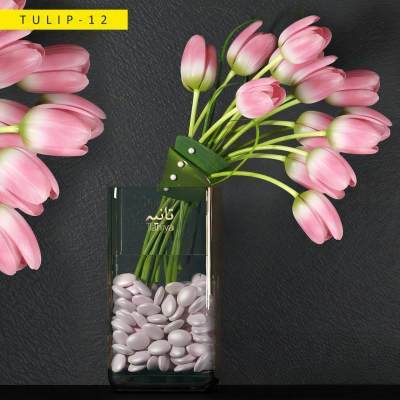 现代玫瑰花 花瓶 装饰摆件
